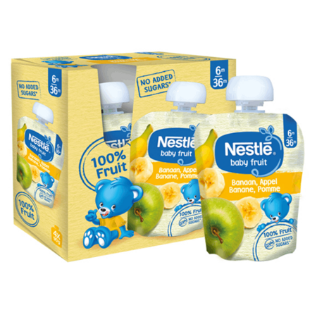 Nestlé Baby Fruit Multipack Pomme Banane Nestlé Baby Fruit Multipack Pomme Banane