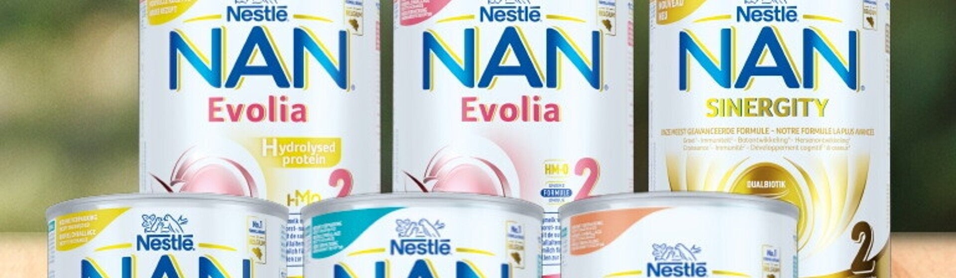 Banner - lait en poudre