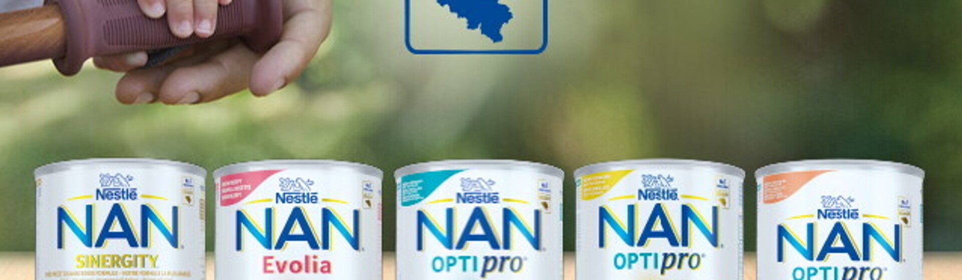 Lait en poudre pour bébé