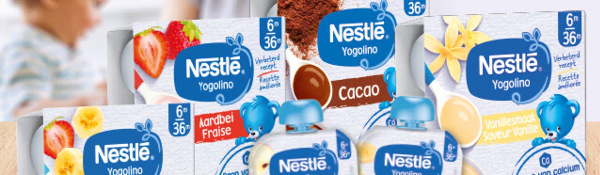 Laitages Nestle baby