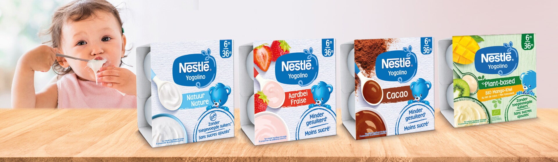 Laitages Nestle baby