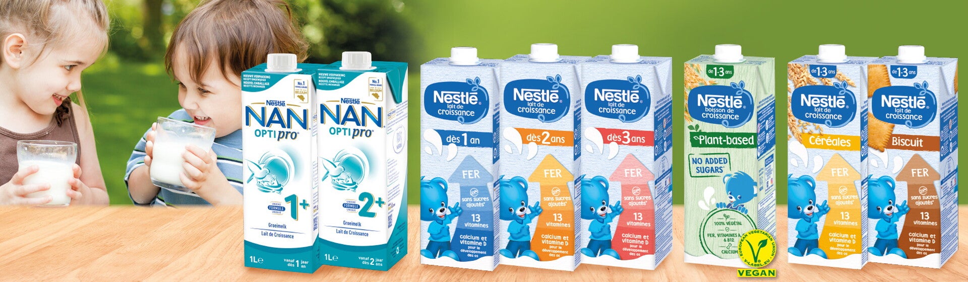 Lait de croissance liquide 