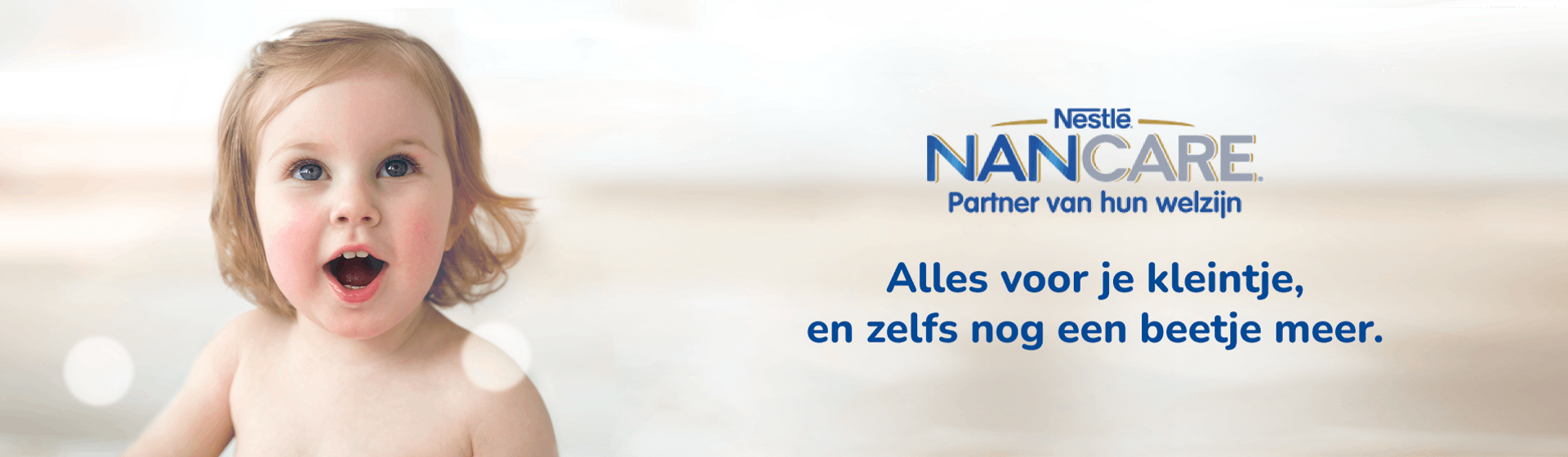 NANCARE®, een nieuw assortiment voedingssupplementen voor de verzorging van je baby