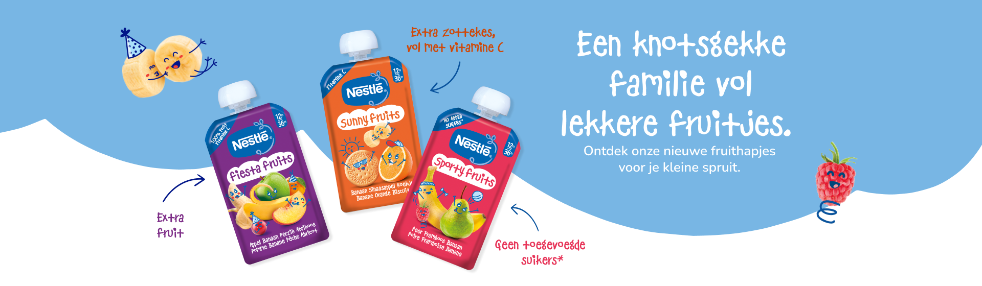 Nestlé Fruits banner NL