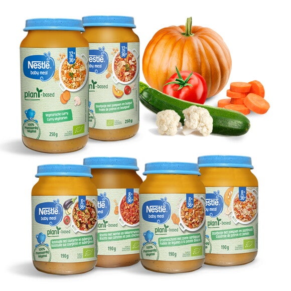 les repas pour bébé - Nestlé baby plant-based les repas pour bébé - Nestlé baby plant-based