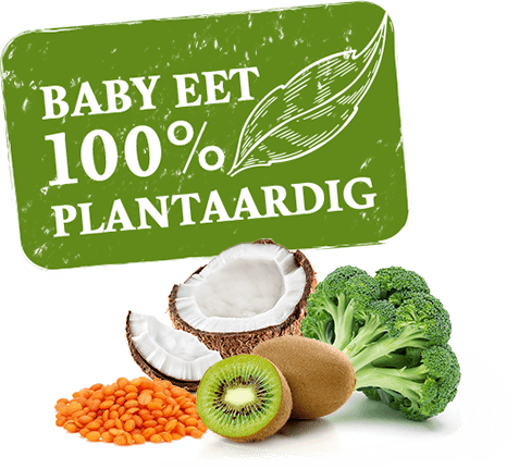 Baby eet 100% plantaardig Baby eet 100% plantaardig