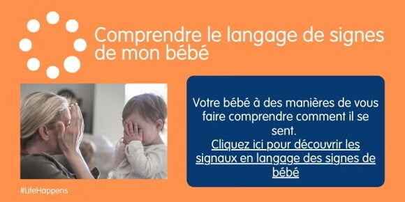 Comprendre le langage de signes de bébé