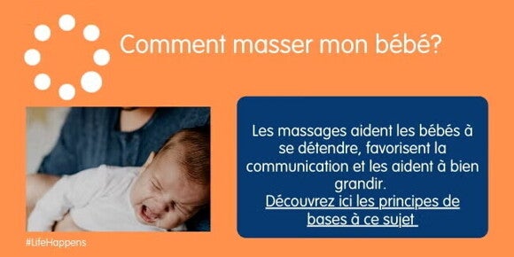 Comment masser bébé