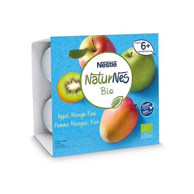 Compote Naturnes Bio Multifruits Baby And Me
