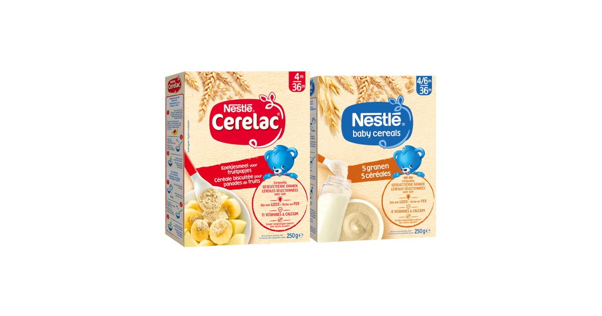 Céréales bébé nos produits Nestlé Baby