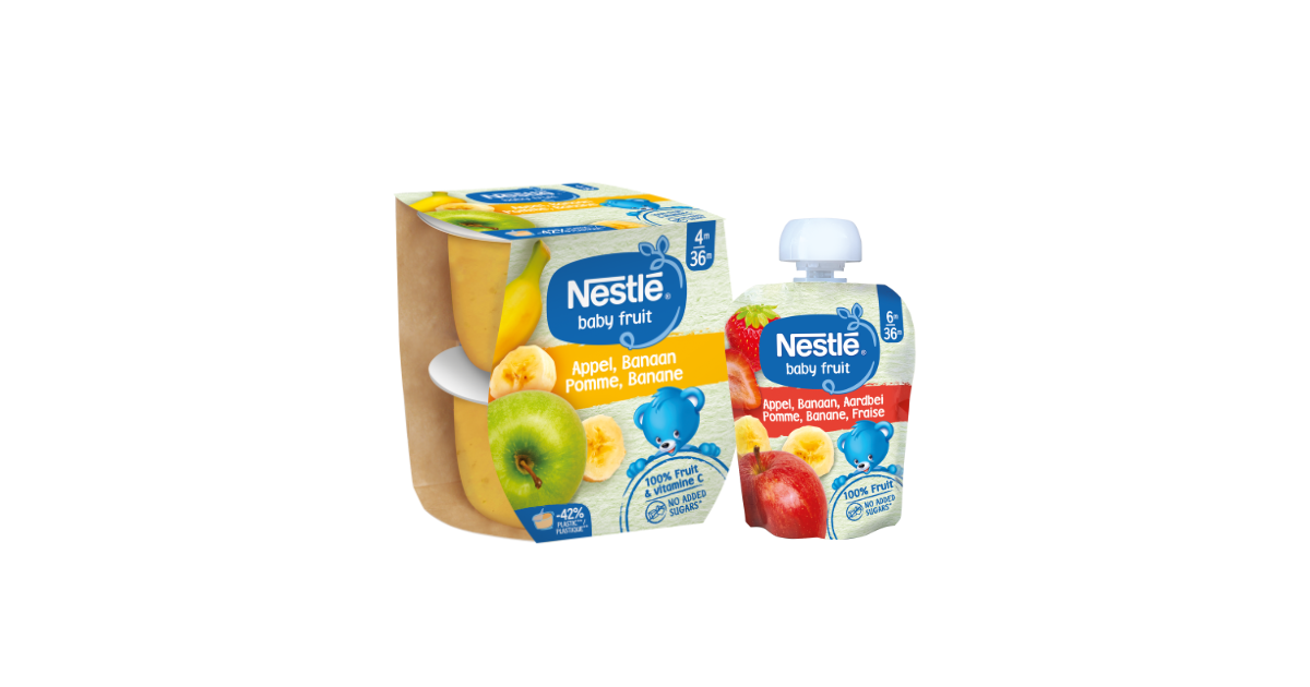 Fruits Toutes nos compotes bébé Nestlé Baby