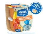 Nestlé Baby Fruit Compote Pomme Poire Pêche Sans couvercles