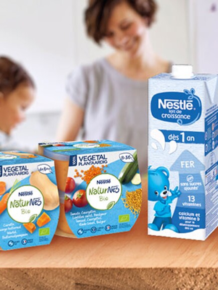 Nestlé baby food products